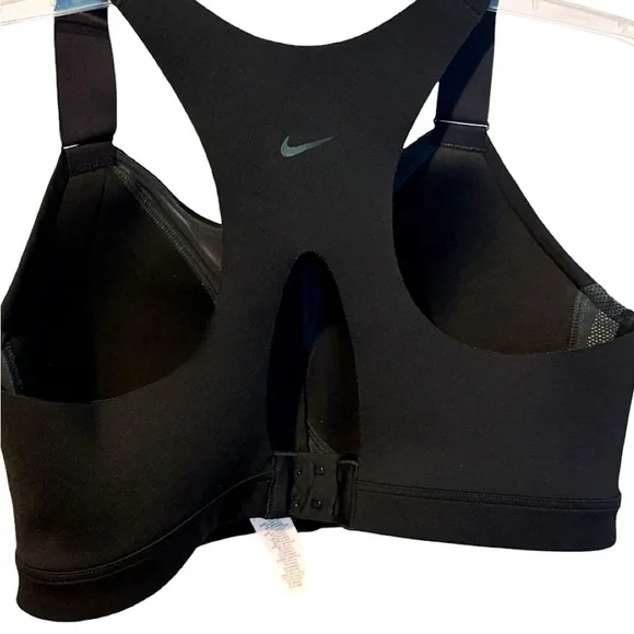 Nike Dri-FIT Alpha Womens High Support Padded Zip-Front L Sports Bra C-E Cup EUC - Picture 13 of 16